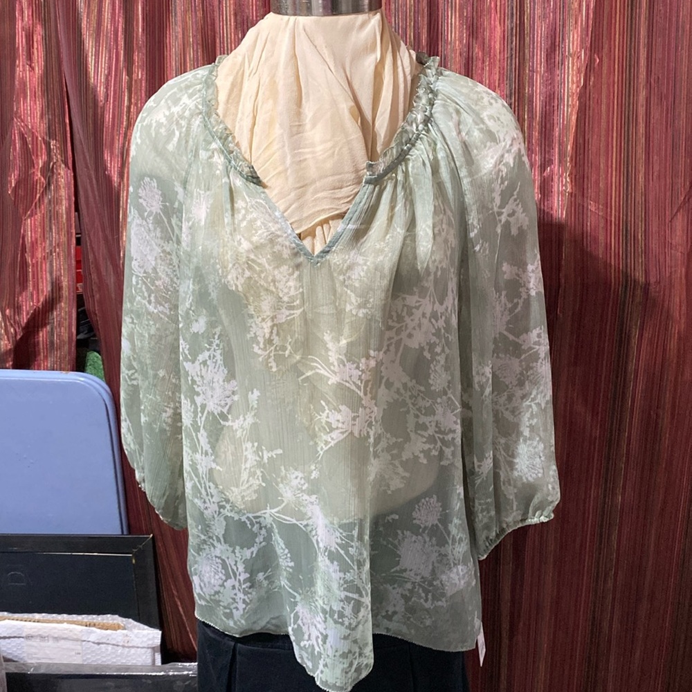 New tags large Sonoma, sheer top